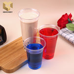 10 oz (300ml) disposable PET cold drink plastic recycled plastic cups samples