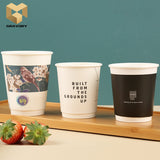 4 oz single wall disposable paper cup customized printed samples