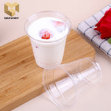 10 oz A (360ml) fashion transparent PET plastic cold drinking cups samples